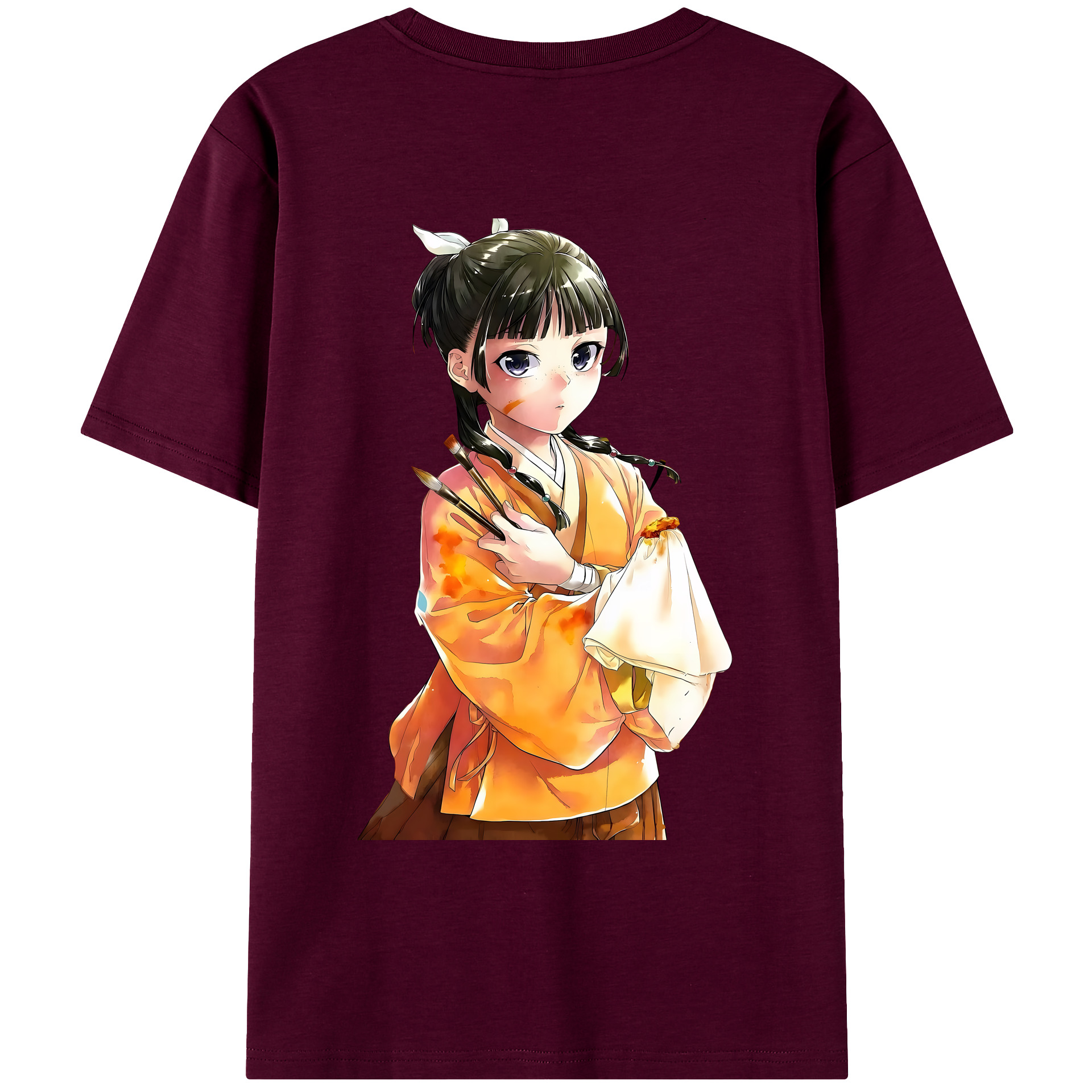 （画像用） 薬屋のひとりごと The Apothecary Diaries レディース半袖Tシャツ(バックプリント)